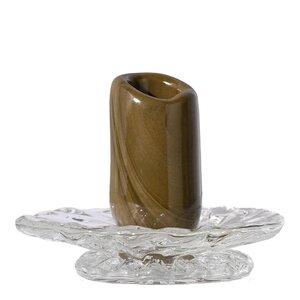 ByOn Lara XS ljusstake 9 cm grön/klar