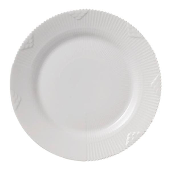 Royal Copenhagen White Elements Tallrik Flat 19 cm