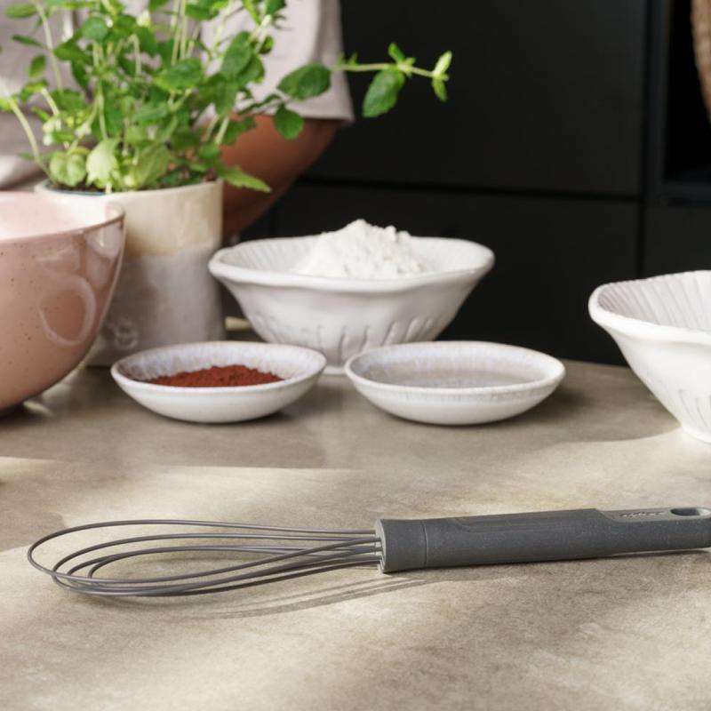Zyliss Flatvisp Silikon 30 cm Grå
