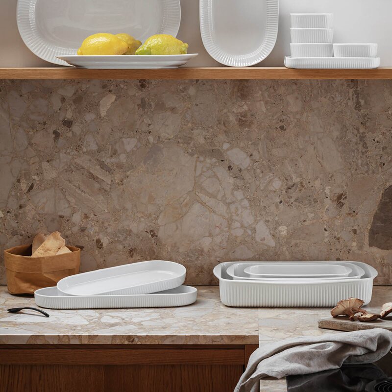 Eva Trio Legio Nova ugnsform 3-pack vit