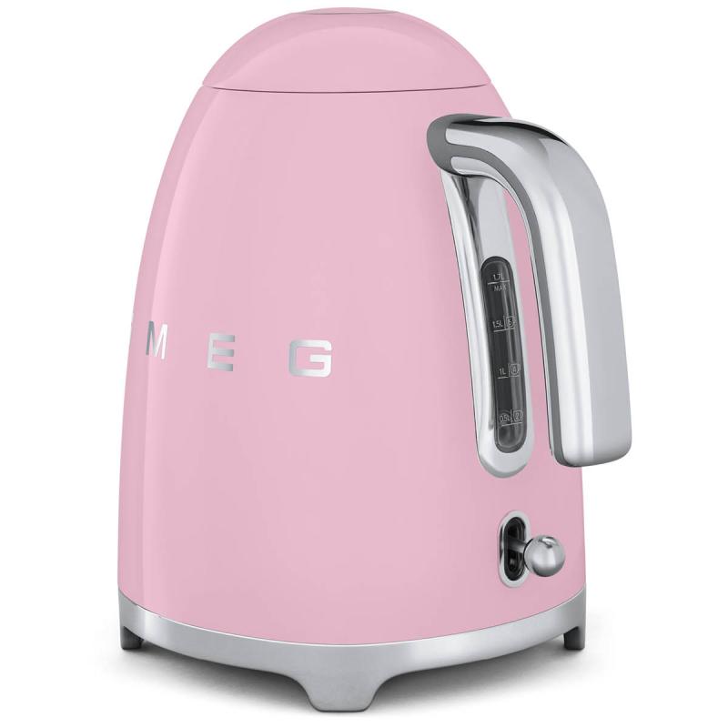 SMEG Vattenkokare KLF03 1,7 L Rosa