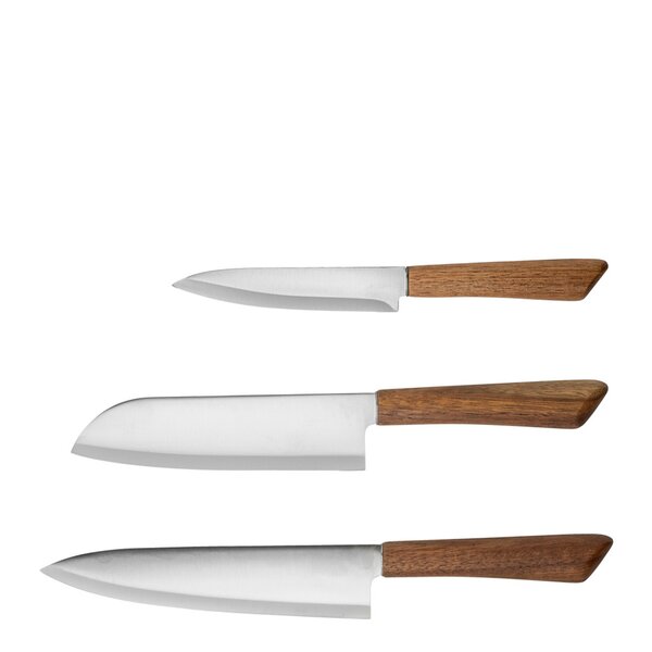 Anders Petter Concept knivset 3 delar trähandtag stål/akacia