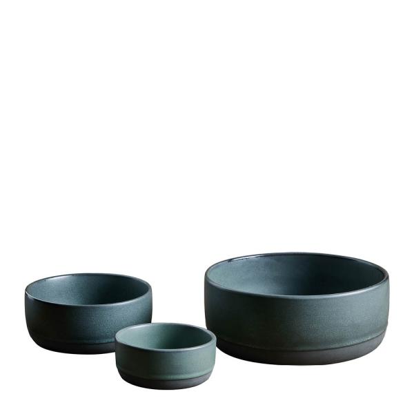Aida Raw Skålset 3 delar 19,5 cm Northern Green