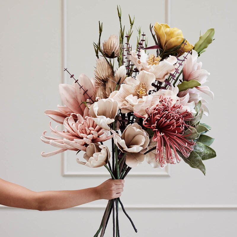 Lene Bjerre Happia konstblomma 110 cm grön