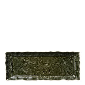 Sthål Arabesque serveringsfat 33x13 cm shadow