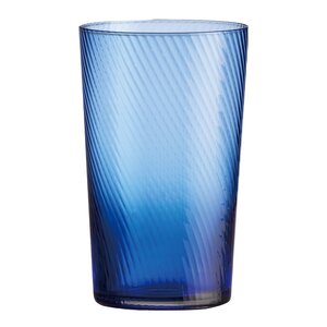 Aida RAW Unique swirl highball glas 45 cl dark blue