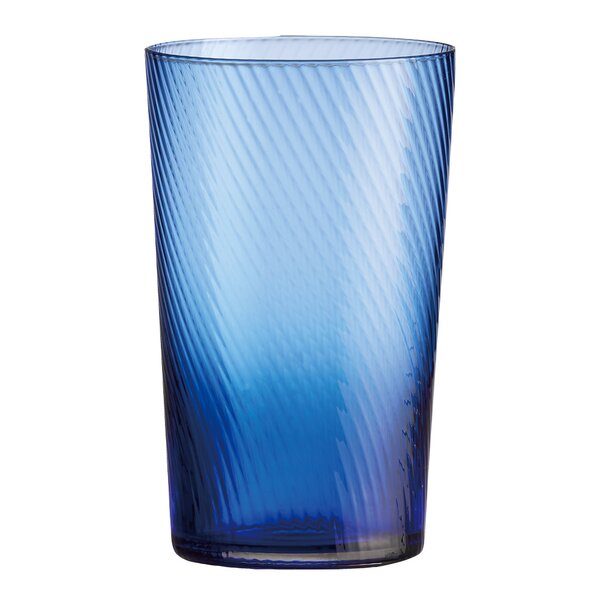 Aida RAW Unique swirl highball glas 45 cl dark blue