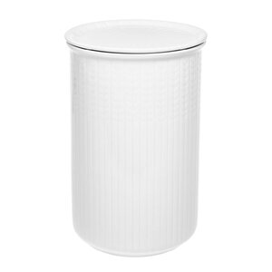 Rörstrand Swedish Grace burk L 1,3 L snö/vit
