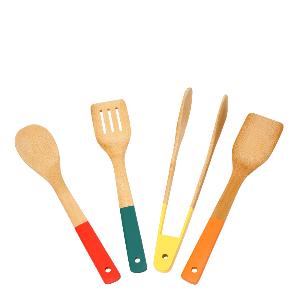 Dexam School of Wok Redskapskit 4 delar Bambu