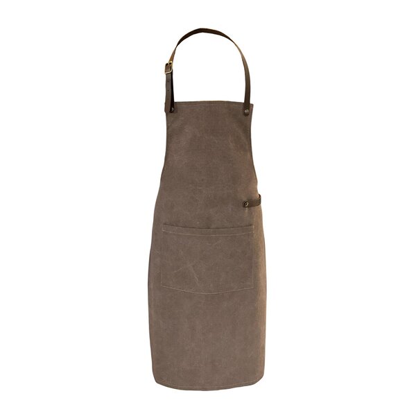 Crafted Canvas förkläde 82x66 cm brun