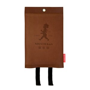 SOLSTICKAN Brandfilt Mörkt Läder