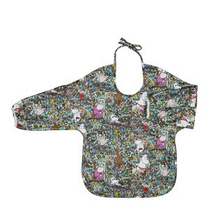 Rätt Start Mumin långärmad haklapp Äng grön