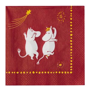 MoominArabia Mumin servetter 33x33 cm 20-pack Festliga stunder
