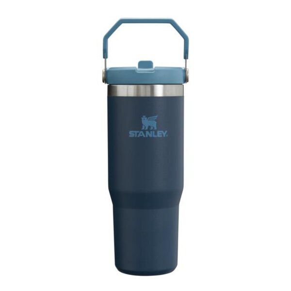 Stanley Iceflow flip straw tumbler termoflaska 0,89 L blå