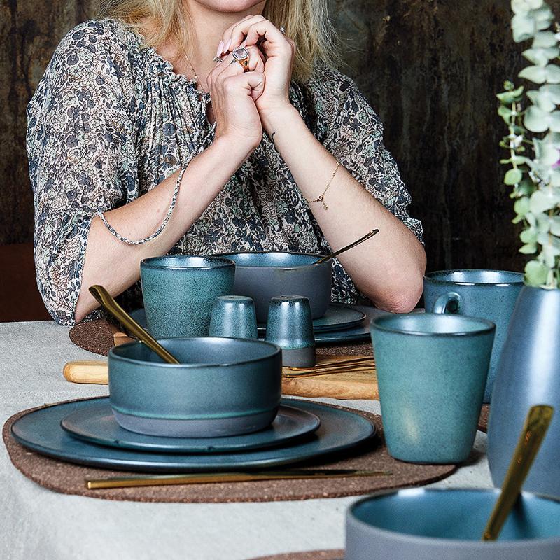 Aida Raw Mugg med öra 35 cl Northern Green