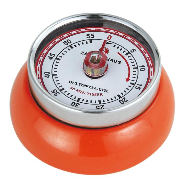 Retro Collection Timer med magnet Orange