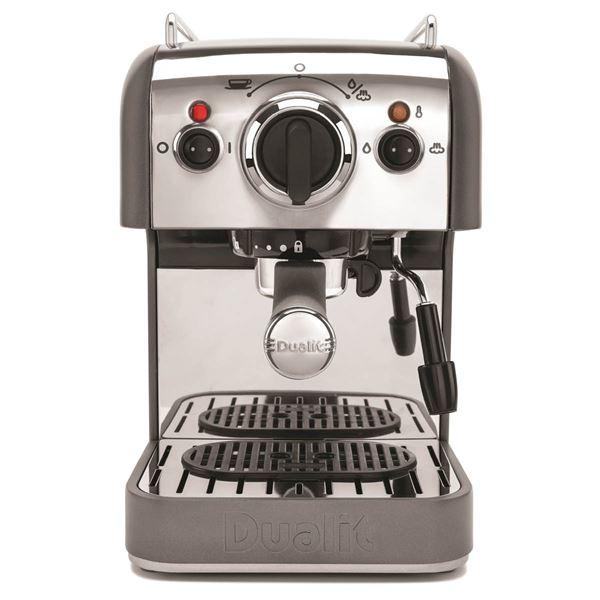 DUALIT, Espressomaskin 3 in 1 grå