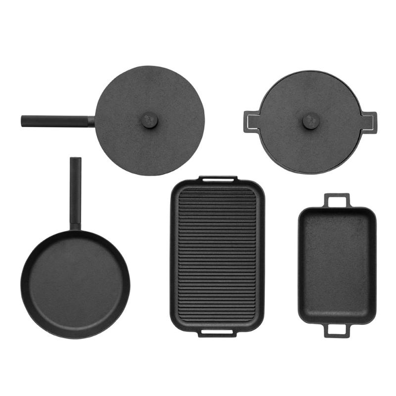 Skeppshult Noir gryta 5 L gjutjärn utan beläggning