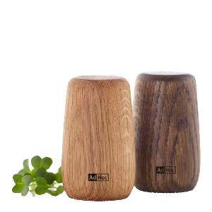 AdHoc Yoko Salt- & pepparströare 7,5 cm 2-pack Brun