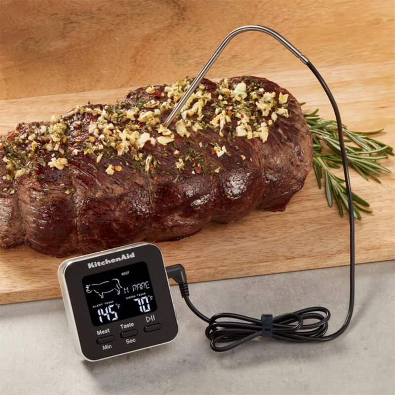 KitchenAid Core digital stektermometer svart