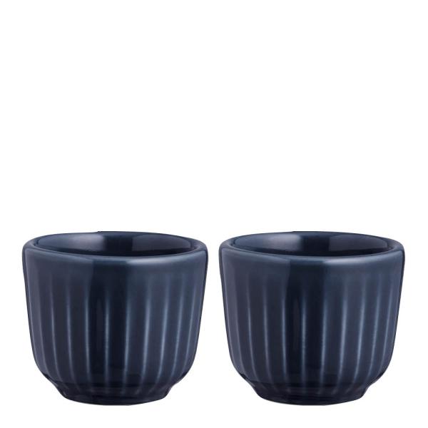 Hammershøi Äggkopp 5 cm 2-Pack Indigo