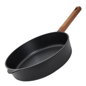 Woll ECO Logic QXR traktörpanna 28 cm trähandtag 