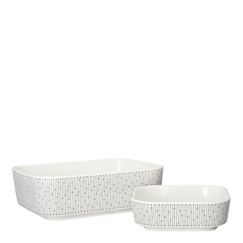 Arabia Mainio Sarastus Ugnsform 0,7 l Vit