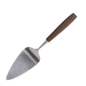 Bjørklund Träskaft tårtspade 25,5 cm valnöt
