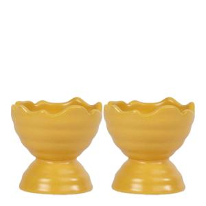 Sagaform Ellen Äggkopp 5 cm 2-pack Gul