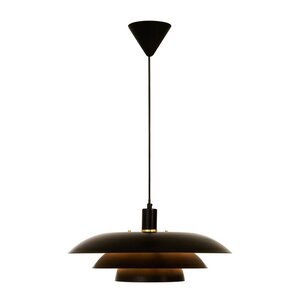 Aneta Lighting Epsilon taklampa 45 cm svart