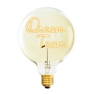 Elements Lighting MITB glödlampa LED 17 cm Dream Team bärnsten