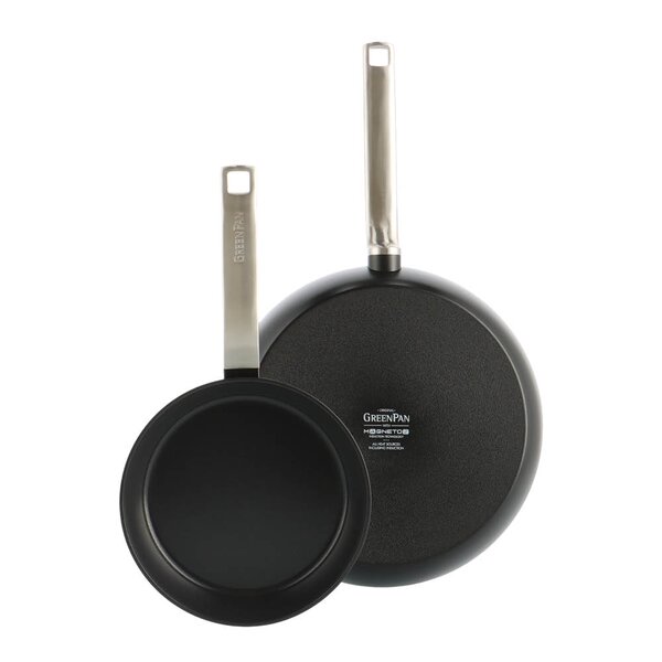 GreenPan Evolution keramisk stekpanna 2 delar 20+28 cm svart