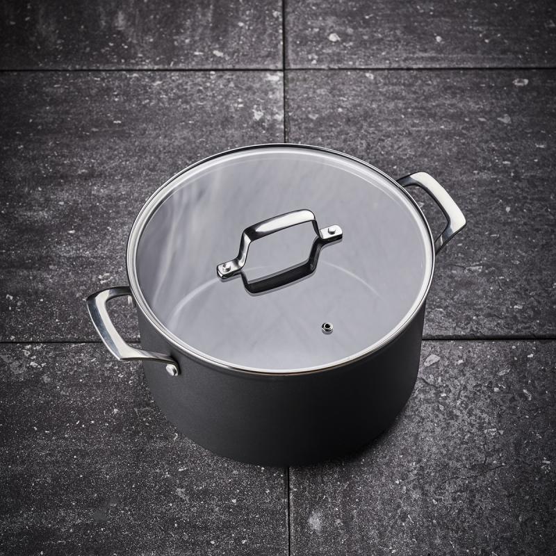 Modern House Black Line gryta 7 L svart