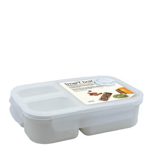 Modern House Smart box matlåda 1,5 L vit/klar