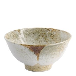 Tokyo Design Studio Yukishino skål 16x7,5 cm 0,6 L brun/vit