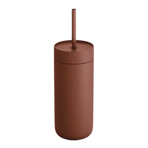 Fellow Carter Cold Desert Capsule tumbler med sugrör 475 ml sienna