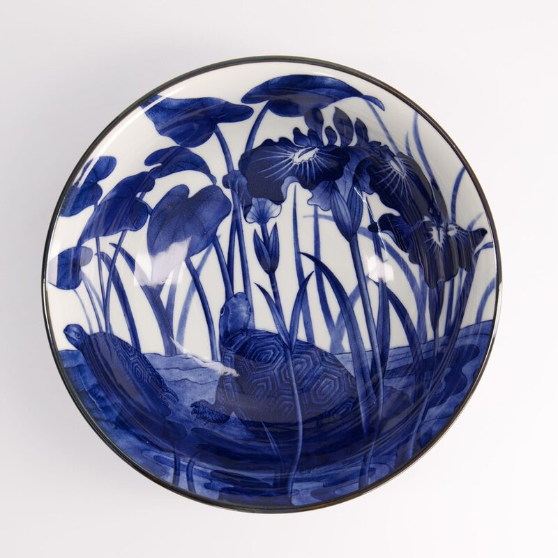 Tokyo Design Studio Wa Mixed bowls skål iris 20,5 cm blue/white