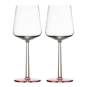 iittala Essence rödvinsglas 45 cl 2-pack rose