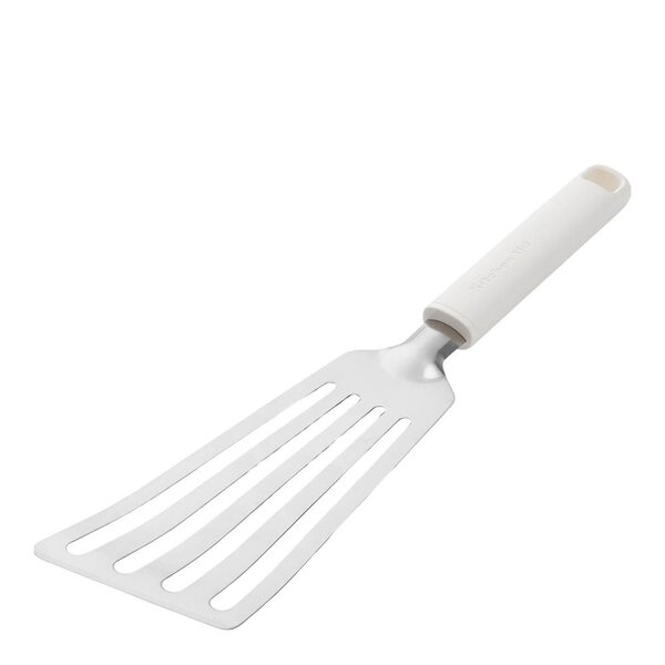 KitchenAid Classic stekspade perforerad 32 cm porcelain white