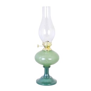 Strömshaga Esmeralda fotogenlampa 34 cm grön