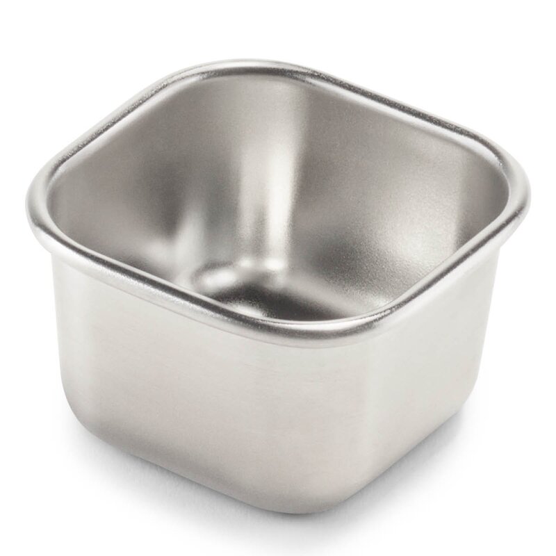 Klean Kanteen Rise snackslåda 8 cl borstat stål