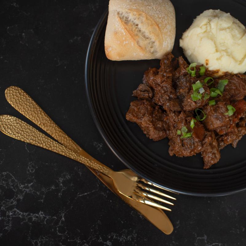 Vargen & Thor Frost Nimbus bestickset 16 delar mässing