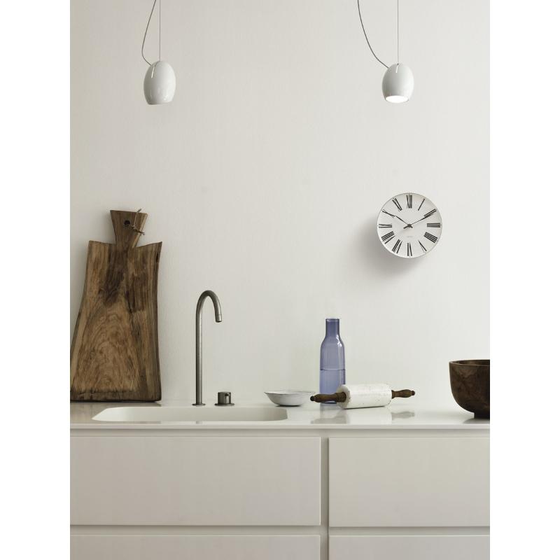 Arne Jacobsen Roman Väggur 29 cm Vit