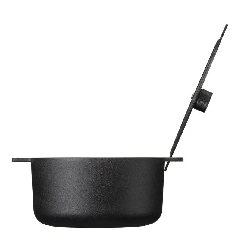 Skeppshult Noir gryta 5 L gjutjärn utan beläggning