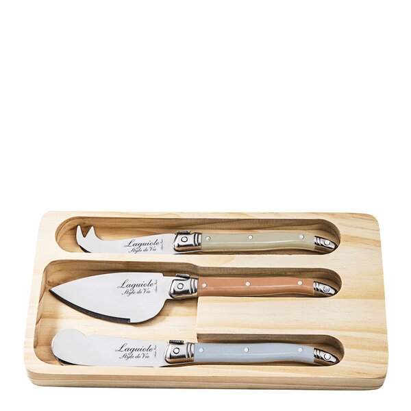 Laguiole Style de Vie Ostknivar 3 delar Treasure