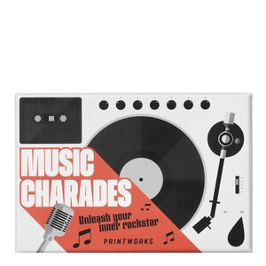 Printworks Spel Music Charades kortspel