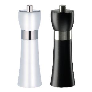Zassenhaus Hamburg Kvarnset Salt/Peppar 18 cm Svart/Vit