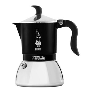 Bialetti Fiammetta Induction mokabryggare 2-koppar 10 cl svart