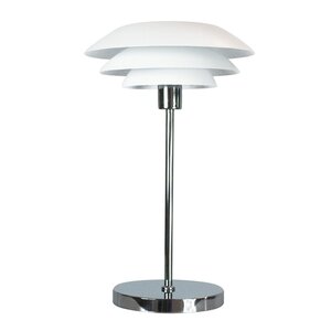 Dyberg Larsen DL31 bordslampa 50 cm vit