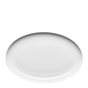Eva Trio Legio Nova oval coupe serveringsfat 27x18 cm vit